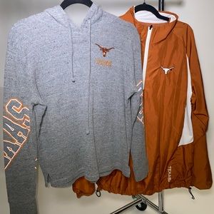 University of Texas bundle PINK thermal and windbreaker